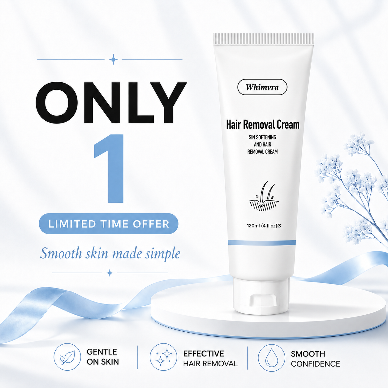 Whimvra Painless Bikini Gel Smooth Skin Without the Razor Drama ✨