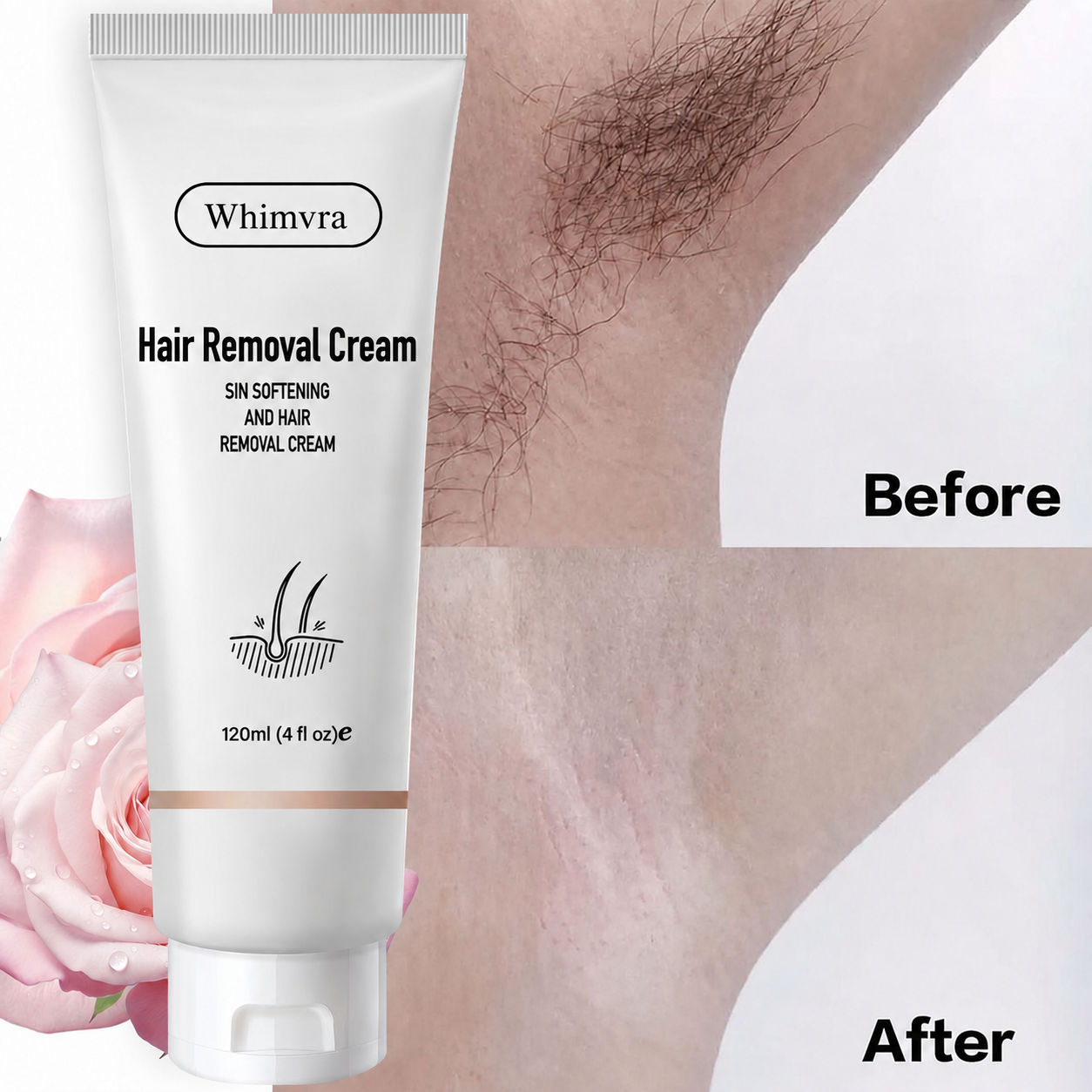 Whimvra Painless Bikini Gel Smooth Skin Without the Razor Drama ✨