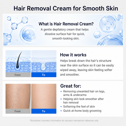 Whimvra Painless Bikini Gel Smooth Skin Without the Razor Drama ✨