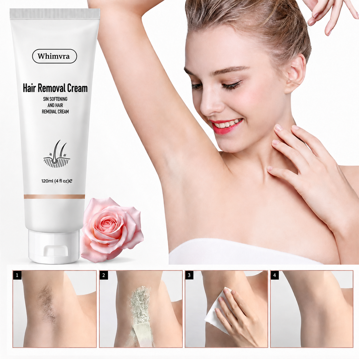Whimvra Painless Bikini Gel Smooth Skin Without the Razor Drama ✨