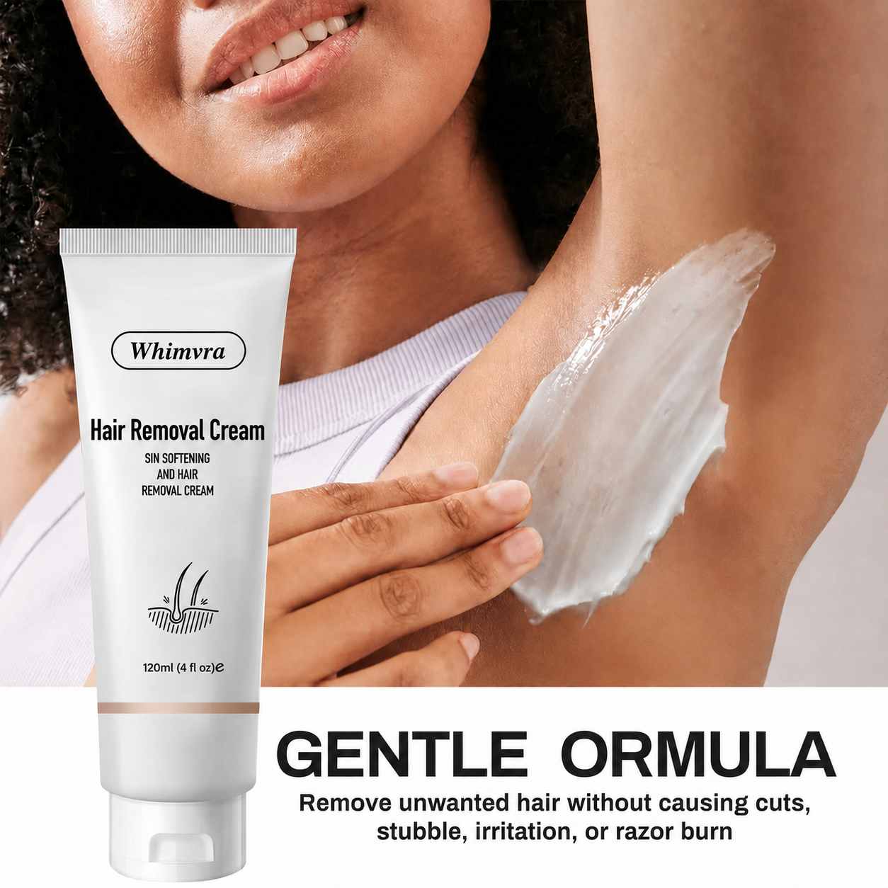 Whimvra Painless Bikini Gel Smooth Skin Without the Razor Drama ✨