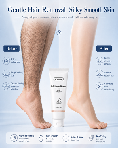 Whimvra Painless Bikini Gel Smooth Skin Without the Razor Drama ✨